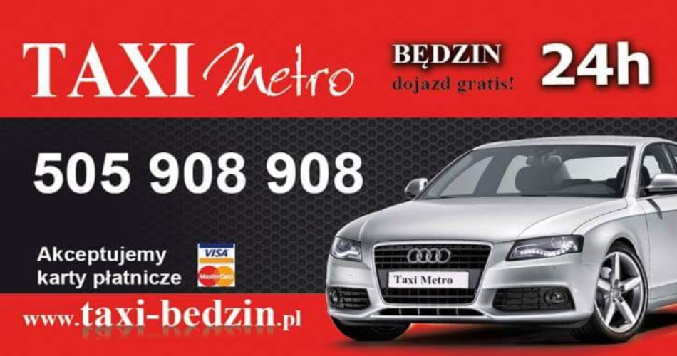 taxi będzin metro